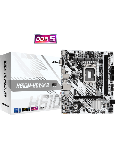 ASROCK H610M-HDV/M.2+ D5